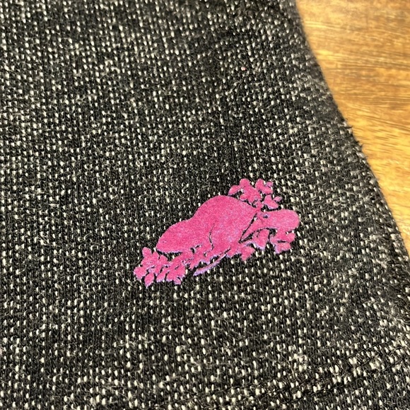 Roots black skirt sweatpant material - Picture 2 of 10